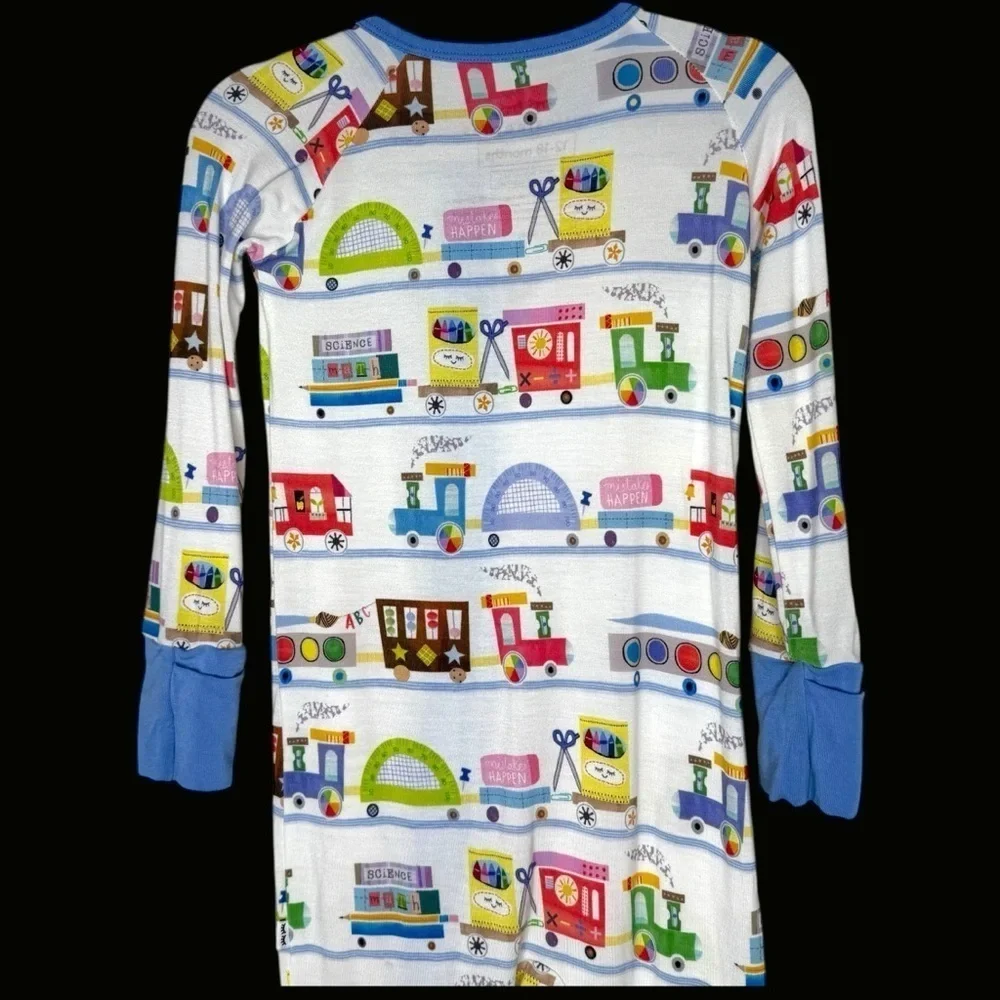 Little Sleepies Limited Edition Education Express Zippy Unisex Footie 12-18M